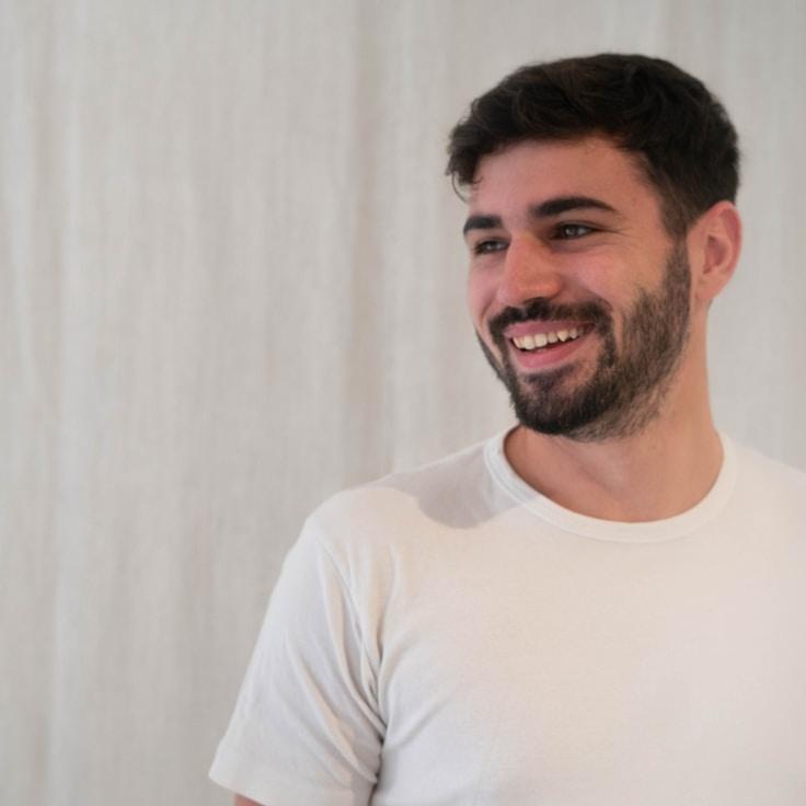 Portrait of Liam Calderon, community mentor and Italian cuisine specialist